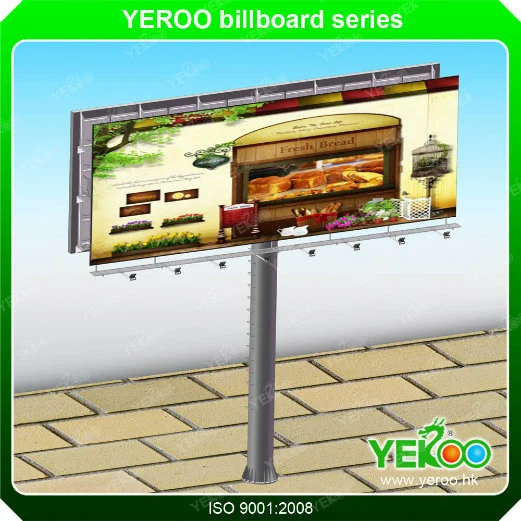 Outdoor Advertising Display Frontlit Billboard Large Mega Billboard Advertisement
